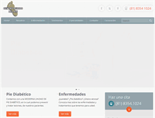 Tablet Screenshot of centromedicodelpie.com